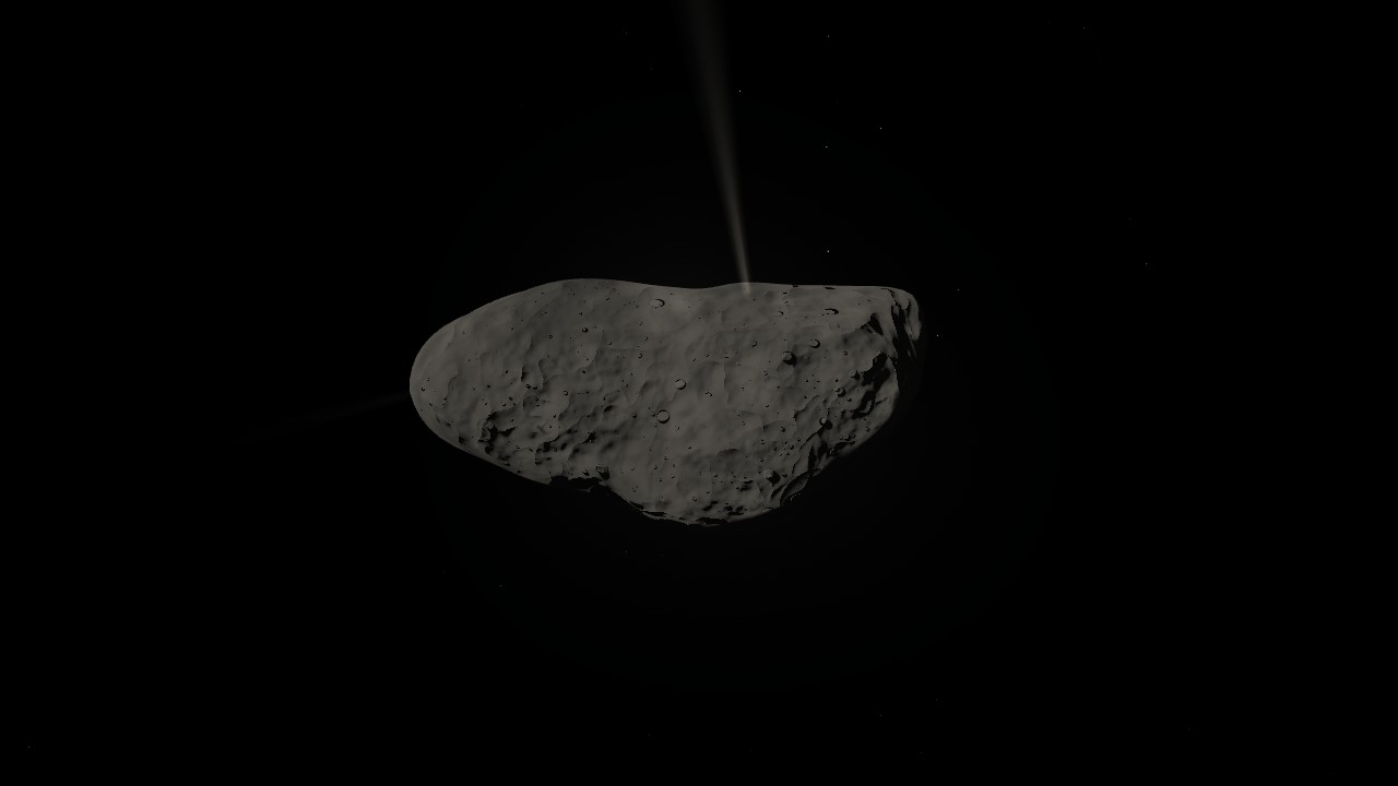 3D model of comet Halley