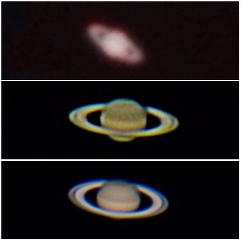 Telescope aperture comparision