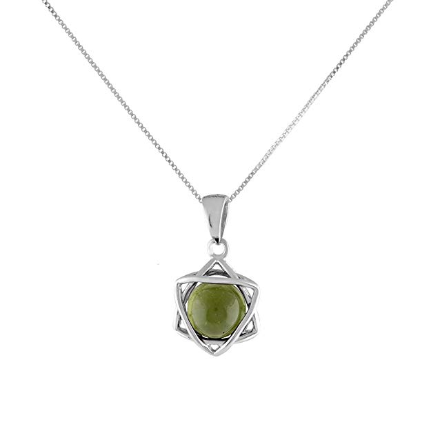 Moldavite pendant