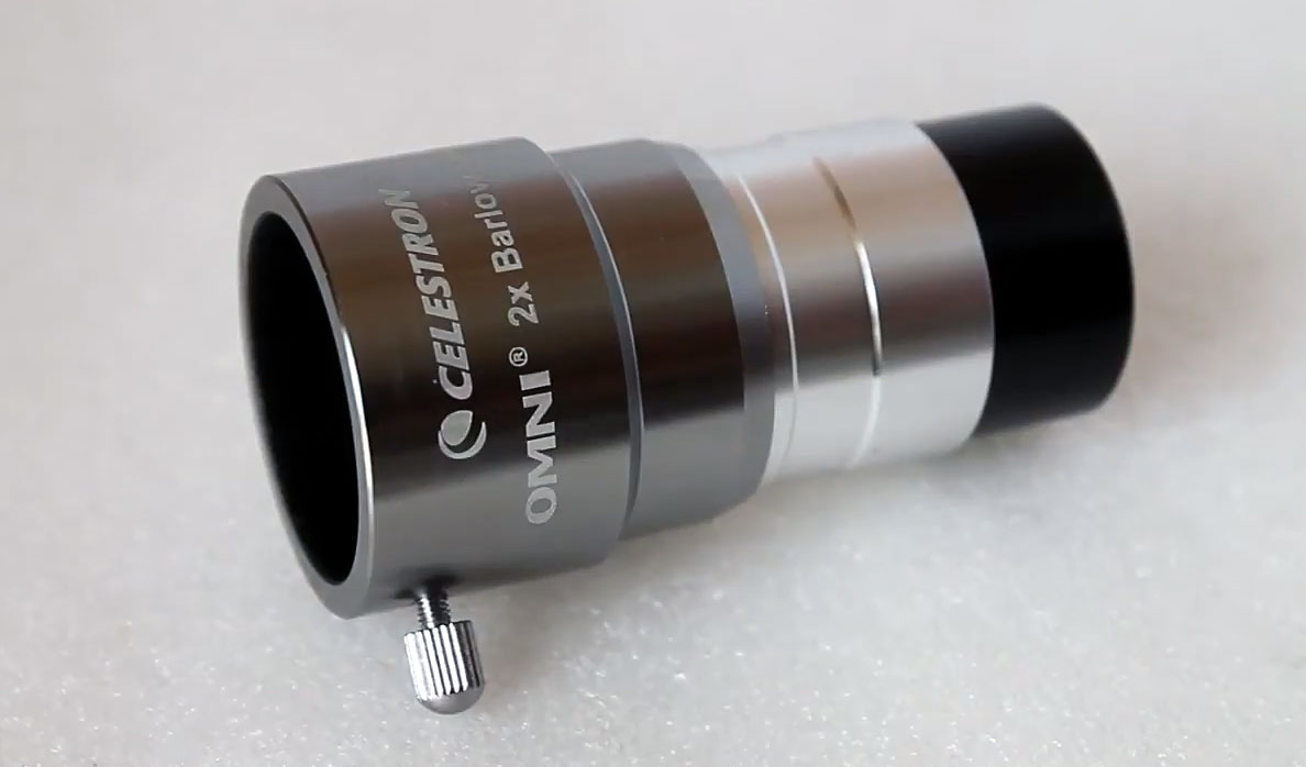Omni Barlow Lens environ 3.17 cm Celestron 2x 1.25 in 
