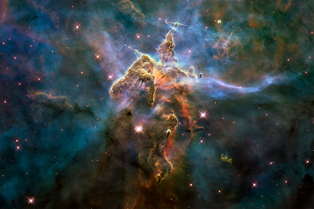 "Mystic Mountain" in the Carina Nebula