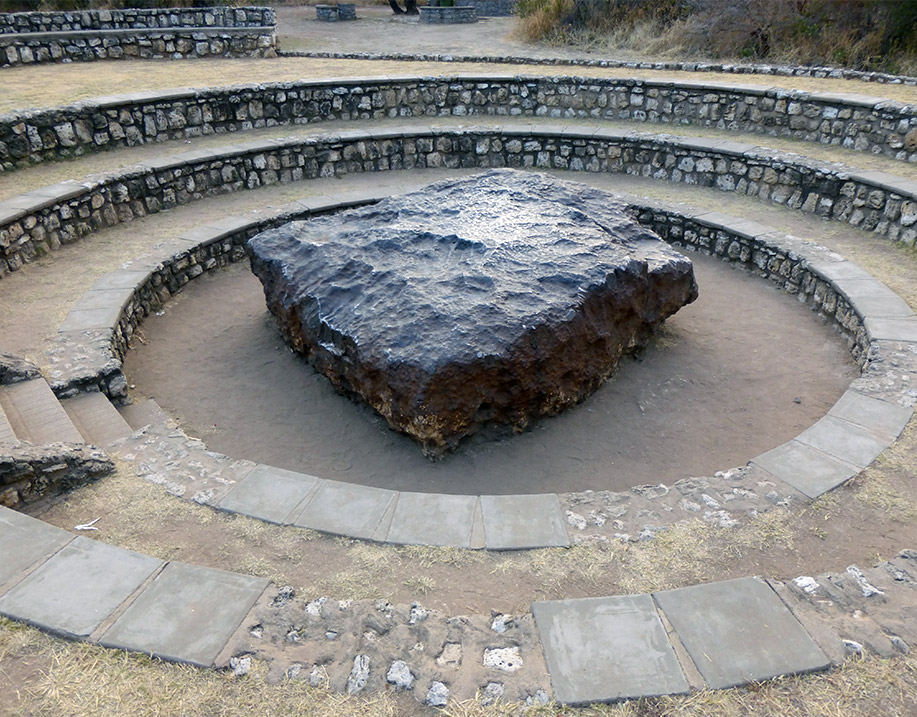 Hoba meteorite in Namibia