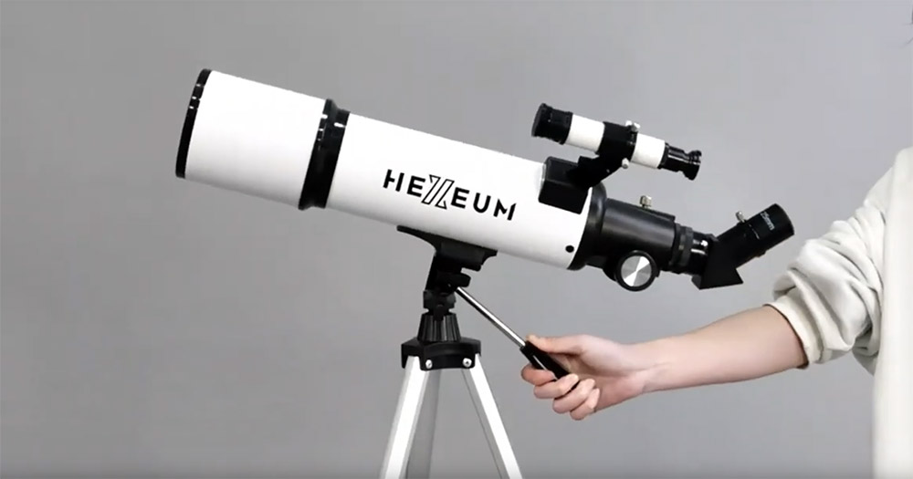 Optical refracting hot sale telescope