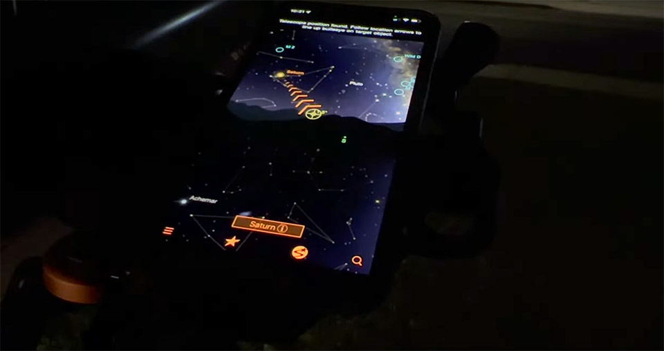 StarSense app view