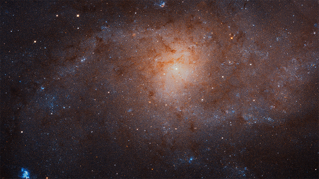 Triangulum galaxy Hubble composition
