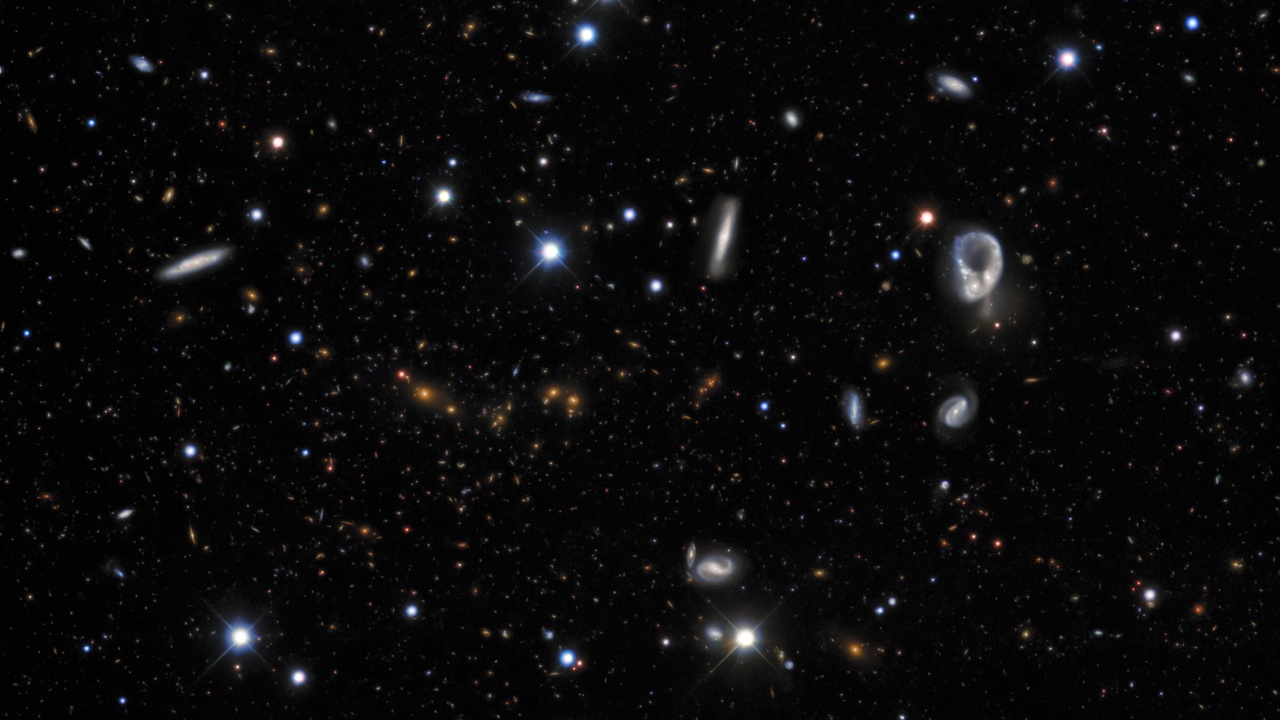 Edwin Hubble galaxy image and Vera Rubin rotation curve