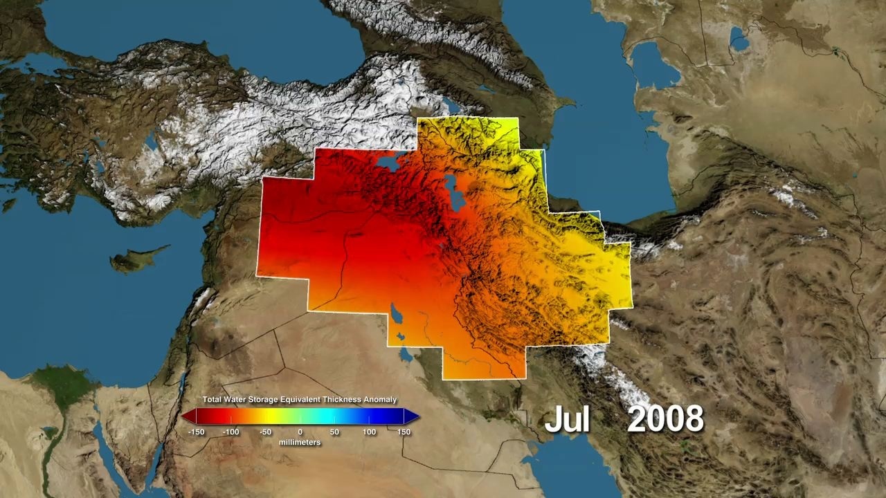 Satellites tracking water storage, land use, and carbon cycle changes