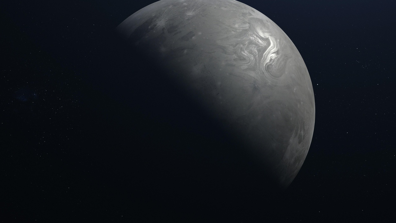 Callisto's heavily cratered surface and multi-ring structures