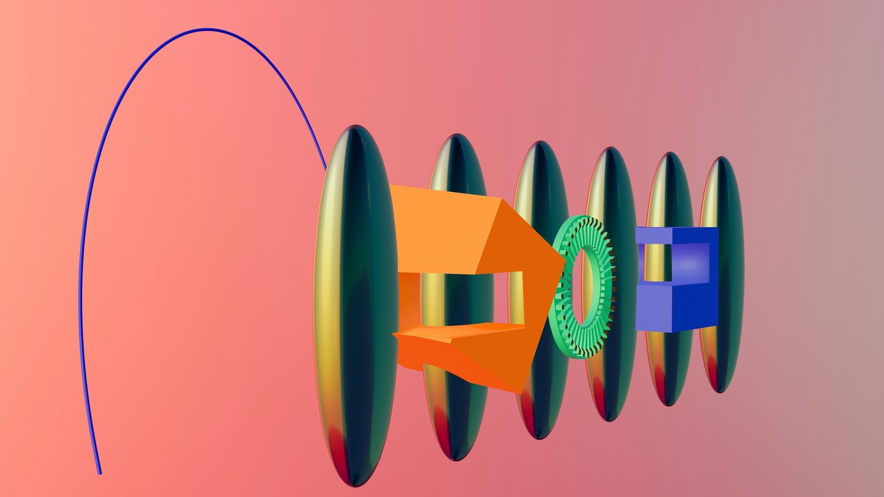 Schematic view of the heliopause, termination shock and heliosheath regions
