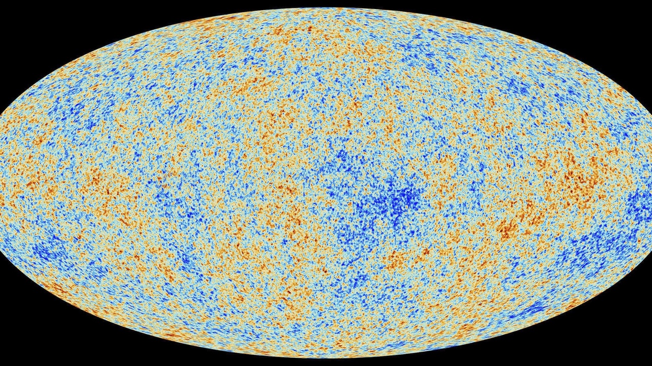 Planck satellite map of CMB temperature anisotropies
