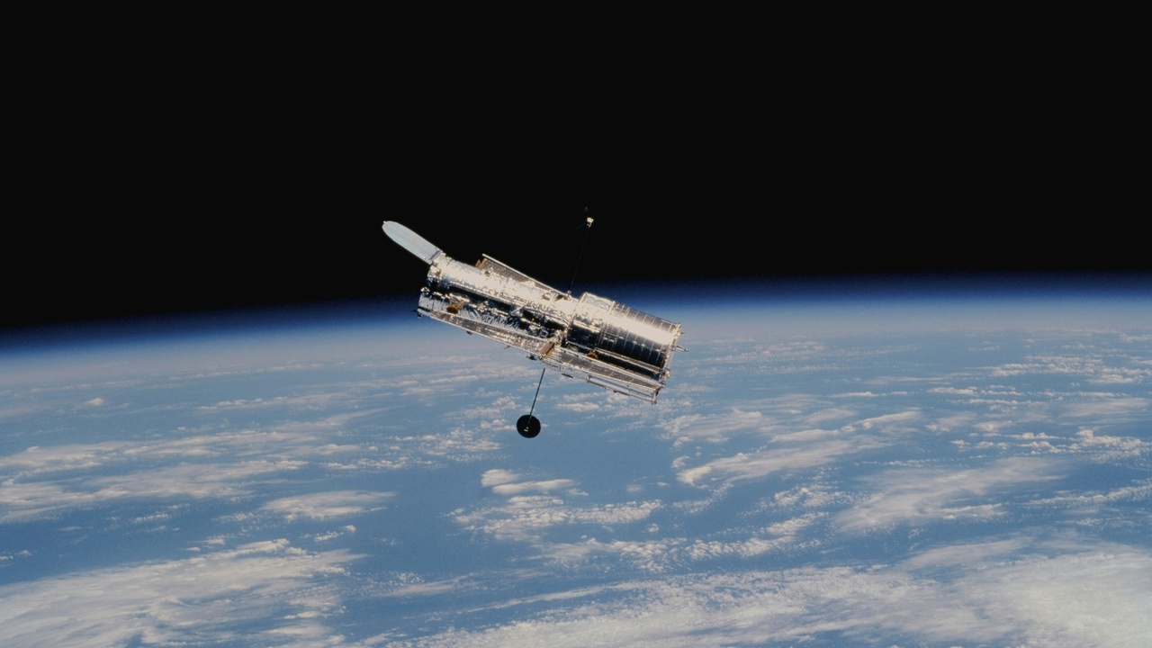 Hubble, James Webb, and Spitzer space telescopes