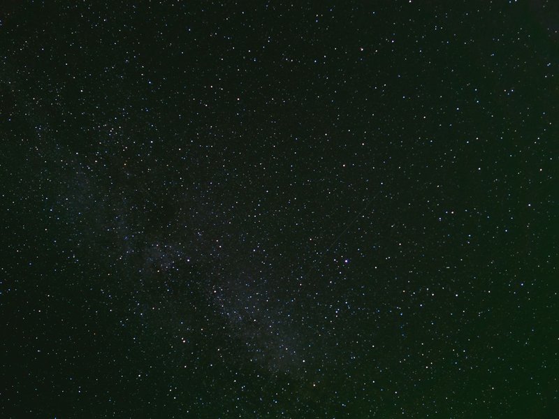 A mesmerizing view of the starry sky capturing the Milky Way galaxy on a clear night.