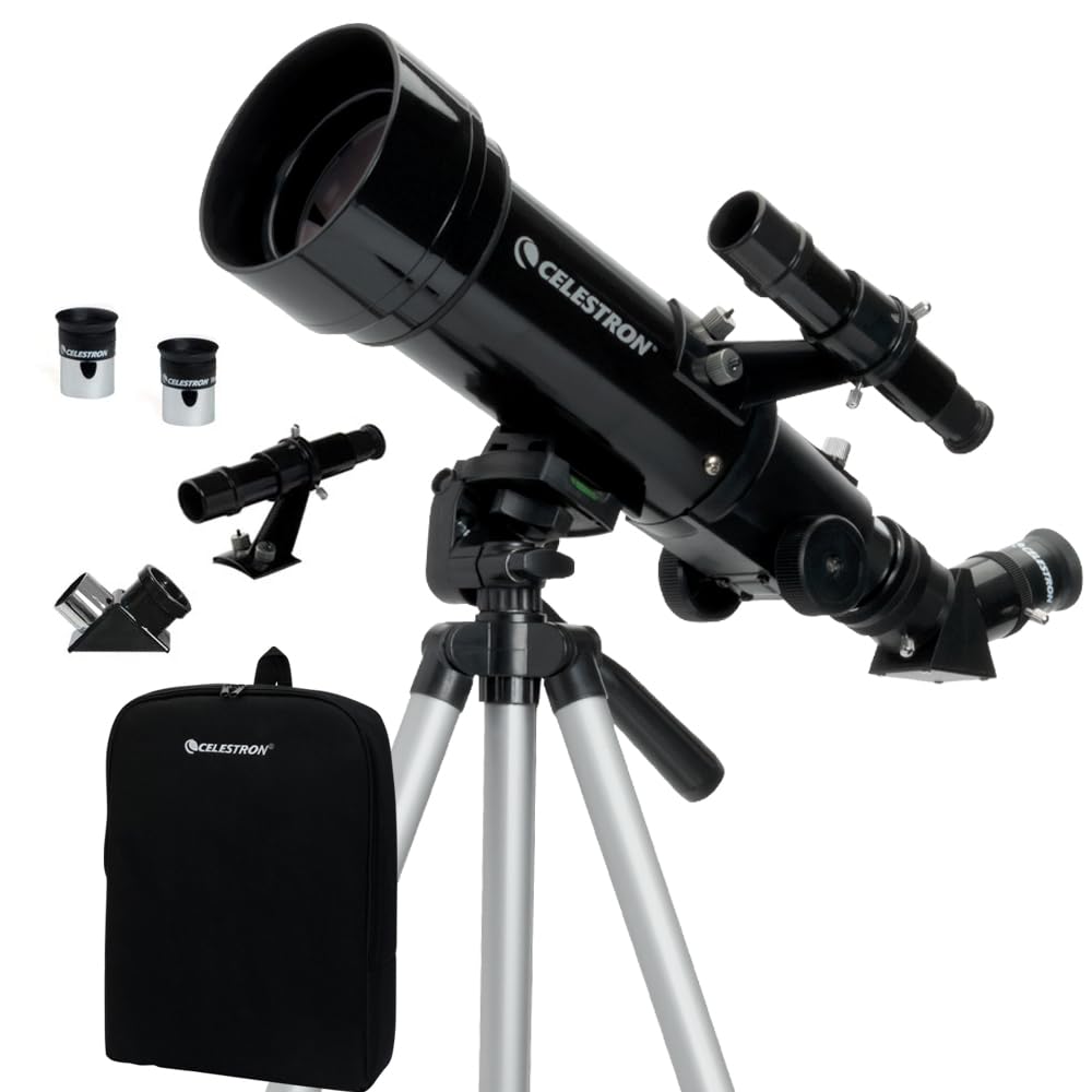 Celestron Travel Scope 70mm DX Refractor Telescope Kit with Backpack