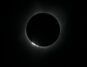 Total solar eclipse with the corona and Baily beads, Madras, Oregon, August 21, 2017
