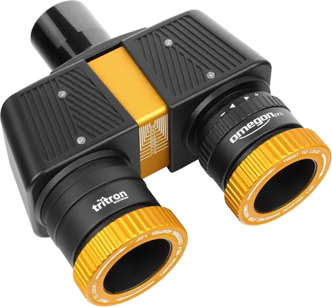 Omegon Binocular Head Pro Tritron, 1.25 inch beam-splitter binoviewer