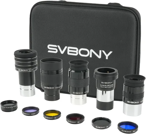 SVBONY SV233 Telescope Eyepiece Set, 12 Piece Telescope Accessory Kit