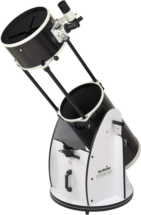 Sky Watcher Sky-Watcher Flextube 300 Dobsonian 12-inch Collapsible Large Aperture Telescope – Portable, Easy to Use, Perfect for Beginners, White/Black (S11740)