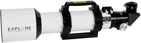 Explore Scientific ED102 Essential Series Air-Spaced Apochromatic 102mm Triplet Refractor Telescope