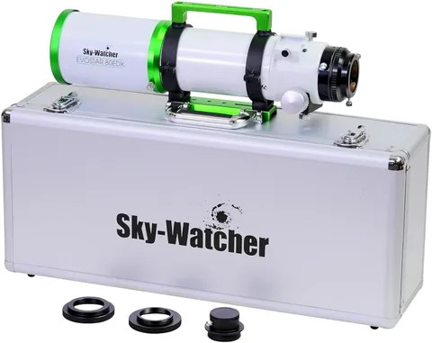 Sky-Watcher Evostar 80EDX APO Doublet Refractor - High Contrast Optical Tube, White (S11135)