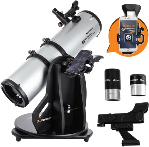 Celestron StarSense Explorer 150mm App-Enabled Tabletop Dobsonian Telescope