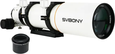 SVBONY SV503 Upgraded ED Refractor Telescope, 80mm F7 with Field Flattener