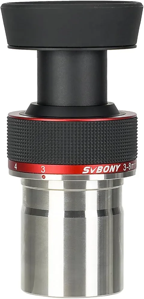 SVBONY SV215 Zoom Eyepiece, 1.25" 3-8mm, Parfocal